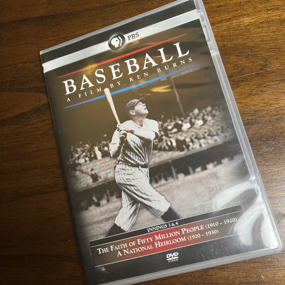 Baseball: A Film By Ken Burns • Innings 3 & 4, 1910-1930, 2 CDs, PBS, History